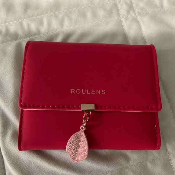 Roulens Accessories - Roulens womens wallet brand new  Red snap close.  W11